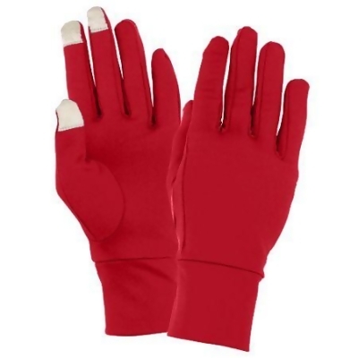Augusta 6700A-Red-S -M Tech Gloves, Red - Small & Medium 