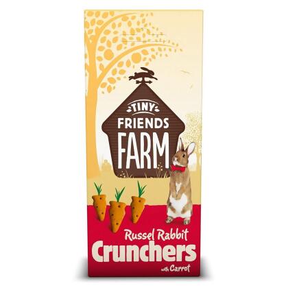 Supreme Pet Foods Limited SU20545 Premium Crunchers Carrot Healthy Baked Bites for Rabbits - 4.2 oz