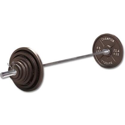 Champion Barbell 1035636 Economy 300 lbs Weight Set - We strive to provide new innovative products to meet the need of the rapidly changing world we live in. Our goal is to provide products made with the finest material and consistent and high quality processes. FeaturesEconomy 300 lbs Weight...