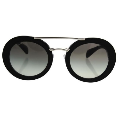 Prada W-SG-3955 SPR 15S 1AB-0A7 - Black & Grey Gradient Sunglasses for Womens - 53 x 25 x 140 mm 