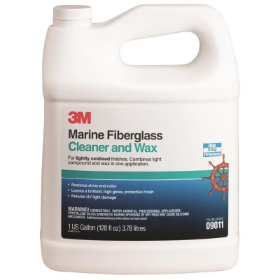 3M 9011 Marine Cleaner & Wax, 1 Gallon 