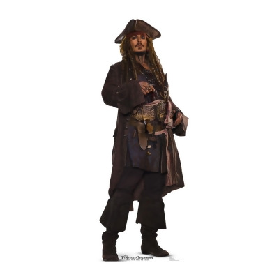 Advanced Graphics 2278 70 x 26 in. Jack Sparrow - Pirates of the Caribbean 5 Cardboard Standup 