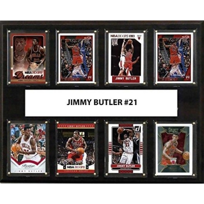 C & I Collectables 1215JBUTLER8C 12 x 15 in. Jimmy Butler NBA Chicago Bulls 8 Card Plaque 