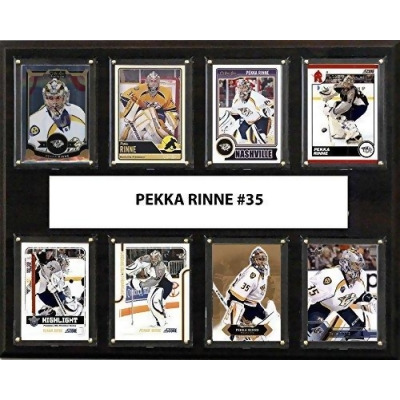 C & I Collectables 1215RINNE8C 12 x 15 in. Pekka Rinne NHL Nashville Predators 8 Card Plaque 