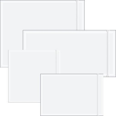 Box Partners RCF46 4 x 6 in. 2 Mil Poly Resealable Clear Face Document Envelopes 