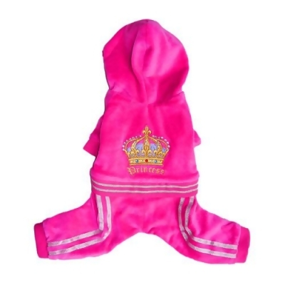 Pooch Outfitters PPJP2-S Princess Jumper2, Pink - Small 
