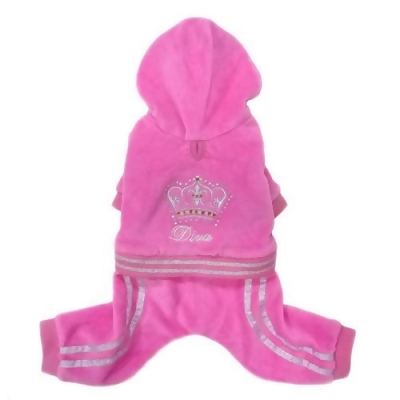 Pooch Outfitters PDJP2-S Diva Jumper2, Pink - Small 