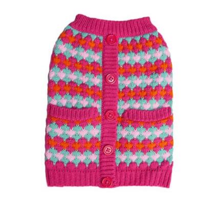 Pooch Outfitters PZSP-S Zoe Sweater, Pink - Small