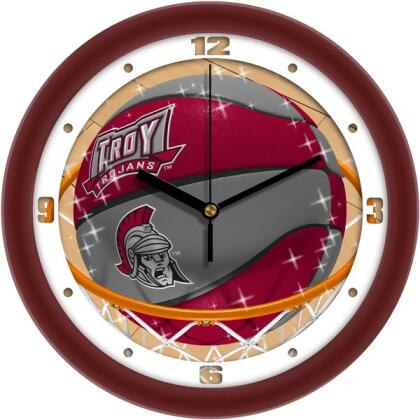Suntime ST-CO3-TUT-SDCLOCK Troy Trojans-Slam Dunk Wall Clock 
