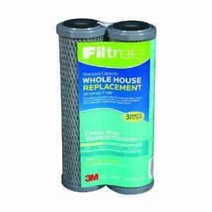 Filtrete FILTRETE-3WH-STDCW-F02 10 x 2.5 in. Replacement Water Filter Cartridges - Pack of 2