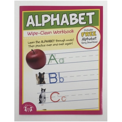 Creative Teaching Materials TW1224 Alphabet Wipe Clean Workbook 