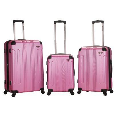 Rockland F190-MEGENTA 3 PC SONIC ABS UPRIGHT SET - MAGENTA