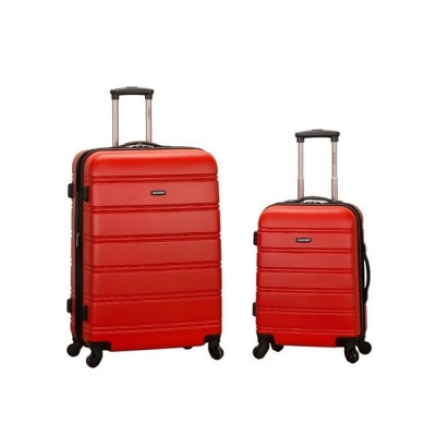 Rockland F225-RED 20 in. 28 in. 2PC EXPANDABLE ABS SPINNER SET - RED 