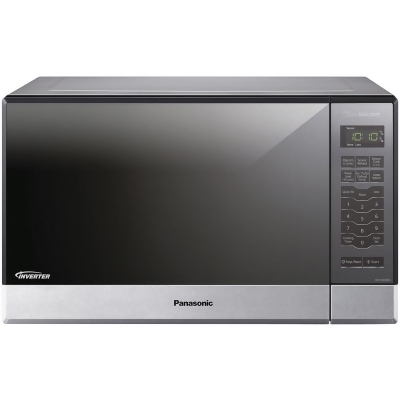 Panasonic NN-SN686SR 1.2 Cu. Ft. 1200 watt Built-In Countertop Microwave Oven with Inverter Technology Stainless Steel 