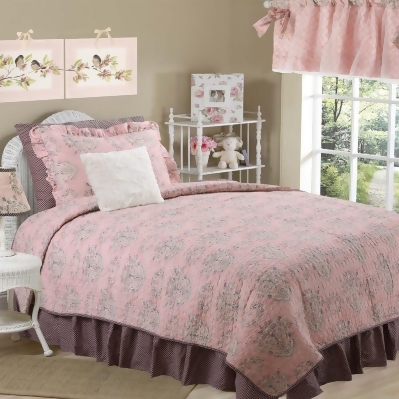 Cotton Tale Designs NGFQQ Nightingale Reversible Full & Queen Quilt 