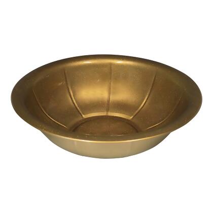 A&M Judaica and Gifts 26948 Washing Bowl - Gold Glitter 
