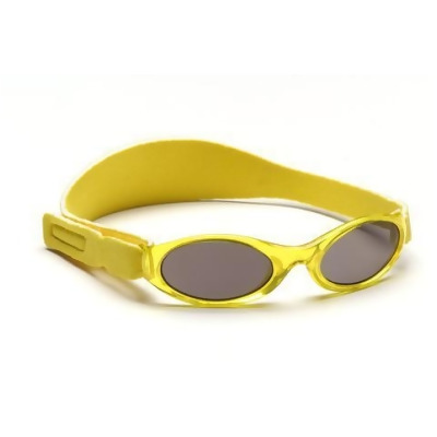 Banz ABKYW Kids Adventure Sunglasses, Yellow Solid 