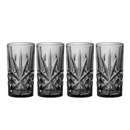 Godinger 25523 Dublin Midnight Highballs - Set of 4 