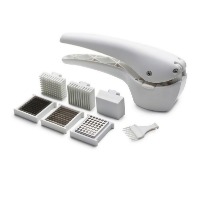 Ghidini V389 Garlic Press-3 Functions Supplied with Cleaning Tool 