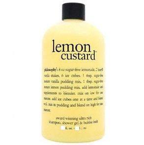 Philosophy 295758 Lemon Custard Shampoo Shower Gel & Bubble Bath - 6 oz