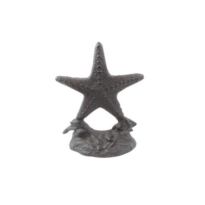 Handcrafted Model Ships K-0155-Cast-Iron Cast Iron Starfish Door Stopper, 11 in. 