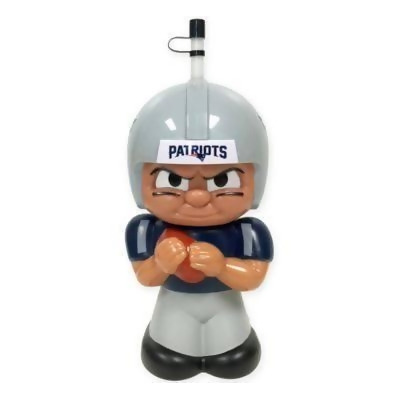 Party Animal 9408279 16 oz New England Patriots Big Sip Water Bottle 