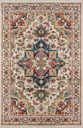Momeni LENOXLE-01IVY2030 Lenox Traditional Area Rug, Ivory - 2 x 3 ft. Rectangle 
