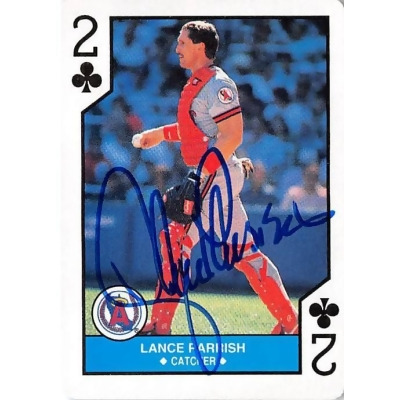 Autograph Warehouse 366116 Lance Parrish Autographed Baseball Card - California Angels 1990 MLB All Stars No.LP2 Clubs 