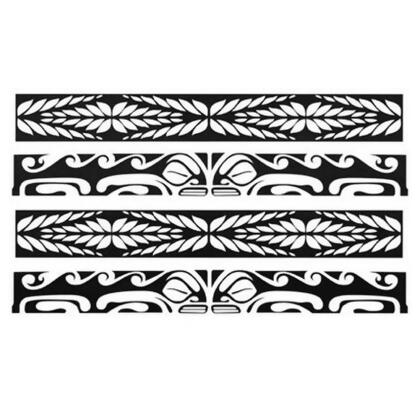 Panda Superstore PS-BEA6344642011-SUE01290 Totem Temporary Fake Body Fashion Styles Unisex Tattoos Stickers