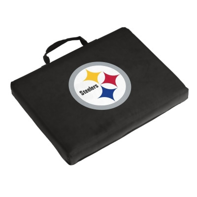 Logo Brands 625-71B Pittsburgh Steelers Bleacher Cushion 
