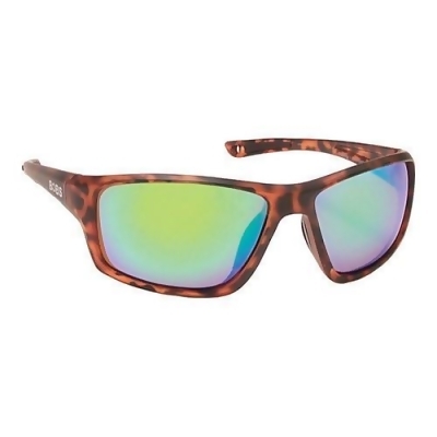 Coyote Eyewear 680562500547 FP-04 Floating Polarized Sunglasses, Tortoise, Brown & Green Flash 