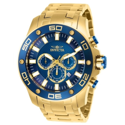 Invicta 886678314676 Mens 26078 Pro Diver Quartz Chronograph Blue Dial Watch 