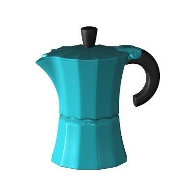 Gnali & Zani V210B-9 Morosina Express Stovetop Espresso Makers Blue Measures - 9 Cup 
