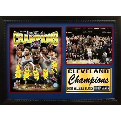 Encore Select 294-73 12 x 18 in. Photo Stat Frame - 2016 NBA Champions Cleveland Cavaliers 