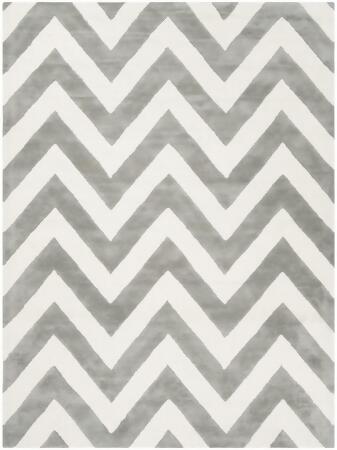 Safavieh SFK921C-3 Kids Hand Tufted Small Rectangle Rug, Grey & Ivory - 3 x 5 ft. 