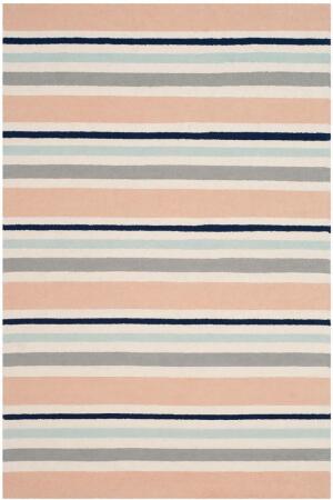 Safavieh SFK916A-3 Kids Hand Tufted Small Rectangle Rug, Ivory & Multi Color - 3 x 5 ft. 