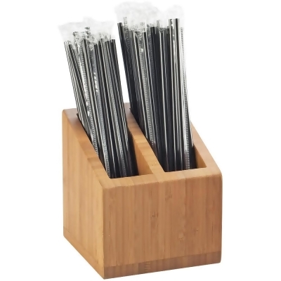 Cal Mil 3308-60 Bamboo Straw Holder - Brown 