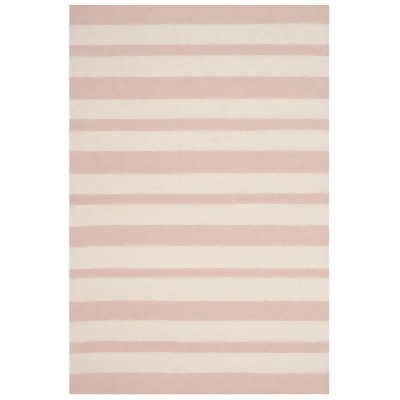 Safavieh SFK915P-4 Kids Hand Tufted Small Rectangle Rug, Pink & Ivory - 4 x 6 ft. 