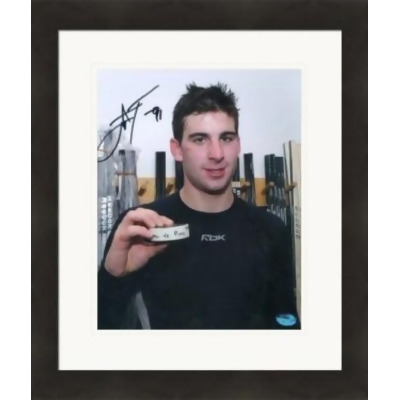 Autograph Warehouse 443149 8 x 10 in. New York Islanders John Tavares Autographed SC7 First NHL Goal Matted & Framed Photo 
