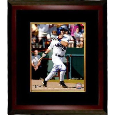 RDB Holdings & Consulting CTBL-MB19548 8 x 10 in. Texas Rangers Rafael Palmeiro Signed Photo Frame 