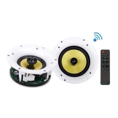 Pyle Pdicwifib52 Home In Wall In Ceiling Speakers With Built In Bluetooth Wifi Wireless Music Streaming 5 25 In 240 Watt