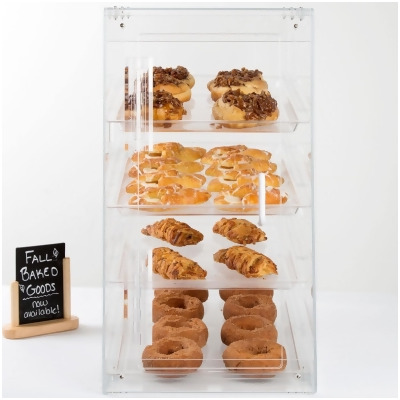 Cal Mil 1012-S 4 Tray Economy Knock Down Display Case - Clear 