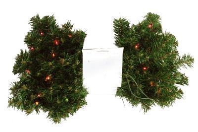 Puleo Asia 239035 9 ft. x 10 in. Holiday Wonderland PVC Artificial Garland 
