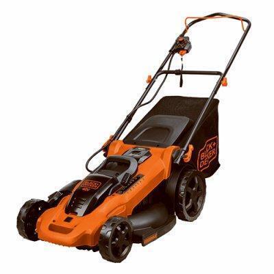 Black & Decker 233050 12A 17 in. Corded Lawn Mower with 6 Setting Height Adjustment 