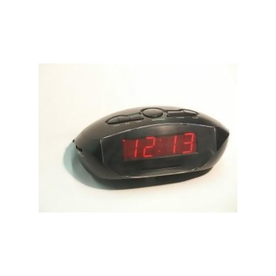 Sonnet R-1634 LED Alarm Clock Radio 2 USB Port-1.0A for Smart Phone - 3.1A For Tablets 