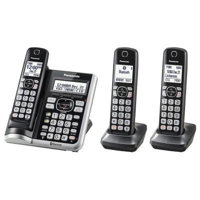 Panasonic KX-TGF573S Link2Cell Bluetooth Cordless Phone with Answering Machine 