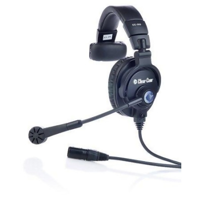 Clear-Com Communication System CLCM-CC-300-Y5 Single Enclosed Ear Headset - XLR Female 5-Pin 