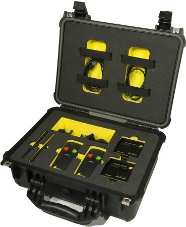Interspace INTI-MC3-S3-TFC Microcue3 3 USB Twin Pro Kit with 2 x 3-Button Standard Handset 