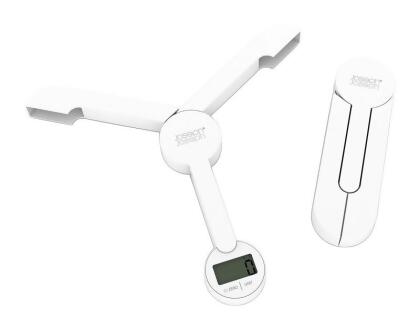 Joseph Joseph 6367478 TriScale Digital Food Scale - White 