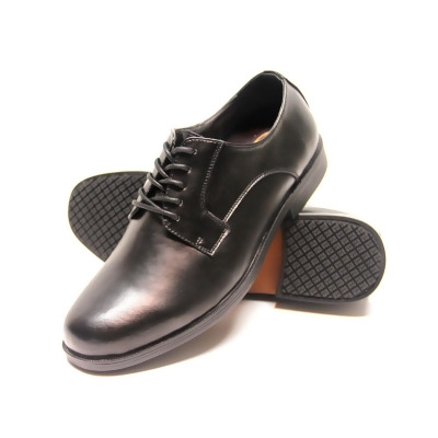 Genuine Grip 940-10.5W Womens Black Slip-Resistant Oxfords Dress Shoes - Size 10.5 